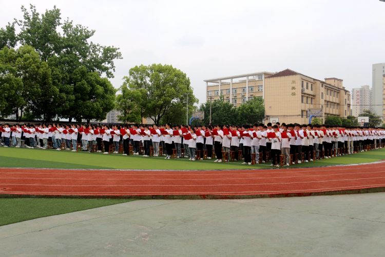 参加活动的学生